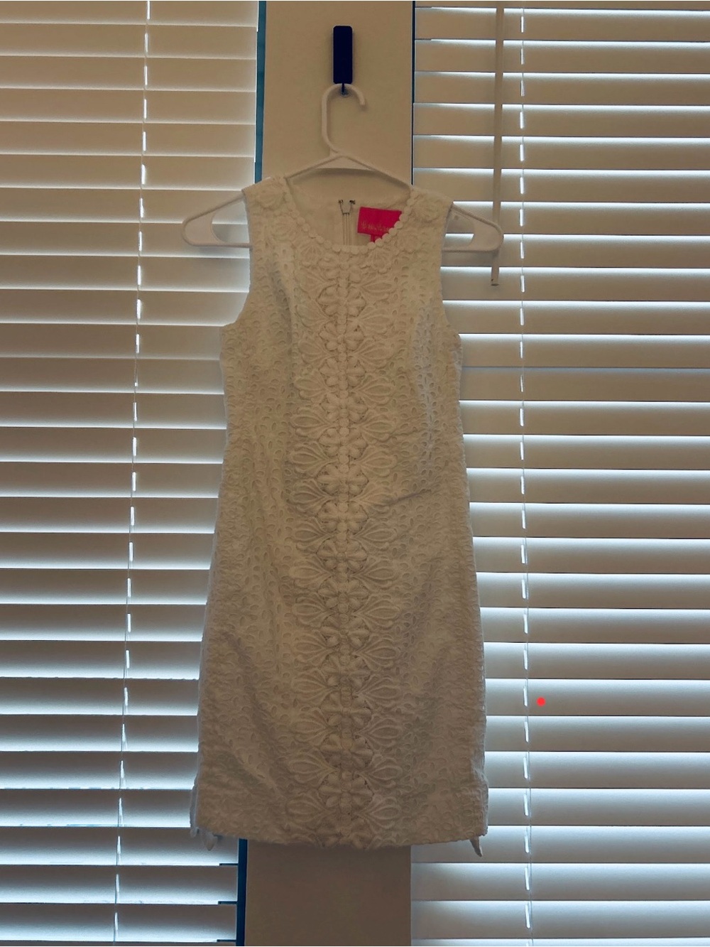 Lilly Pulitzer White Sleeveless Shift Dress